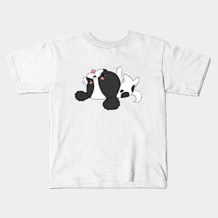 Kawaii Cavalier King Charles Spaniel Kids T-Shirt